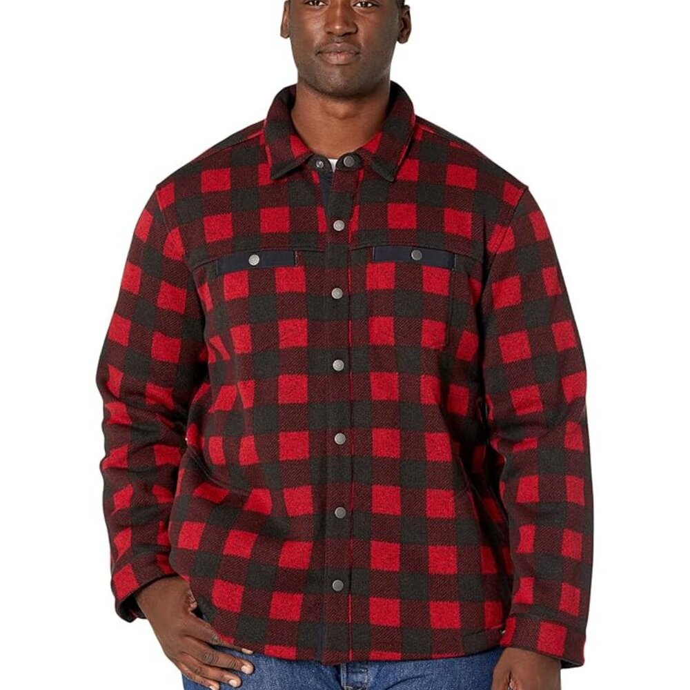 LL Bean Sweater Fleece Shirt Jacket
